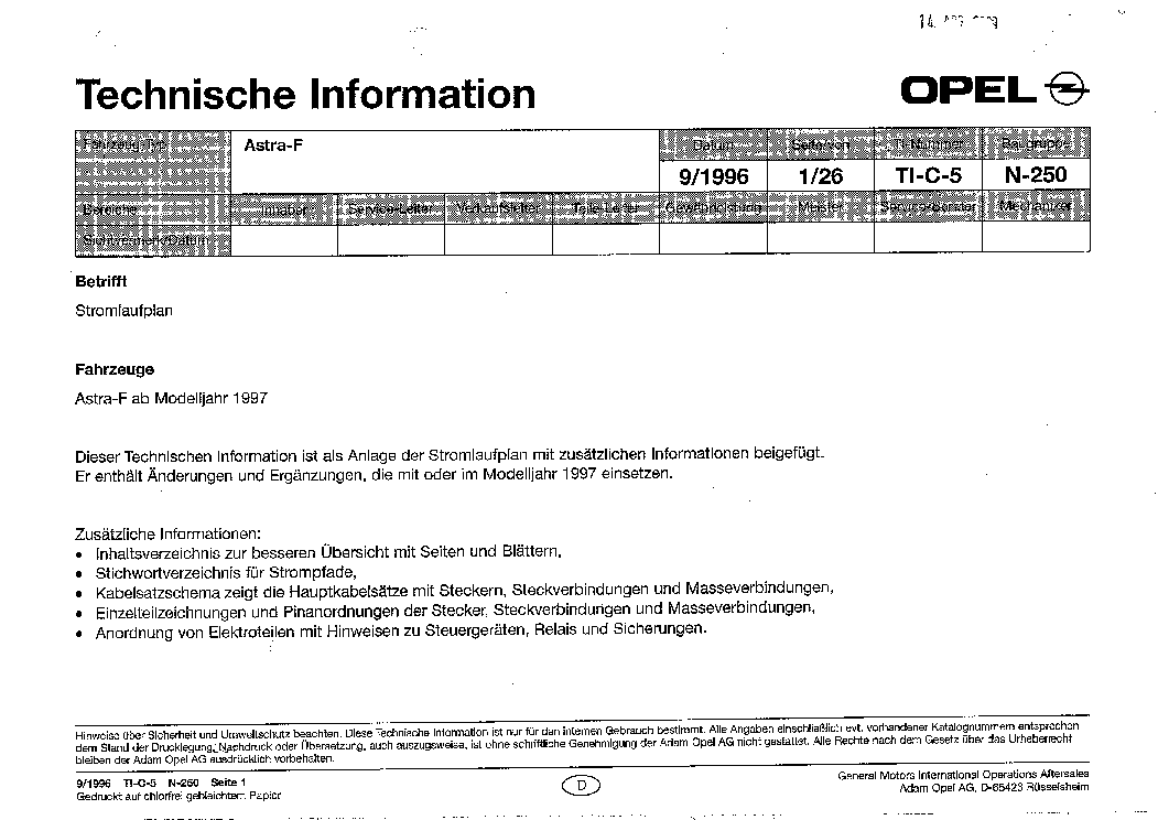 Opel astra f repair manual pdf