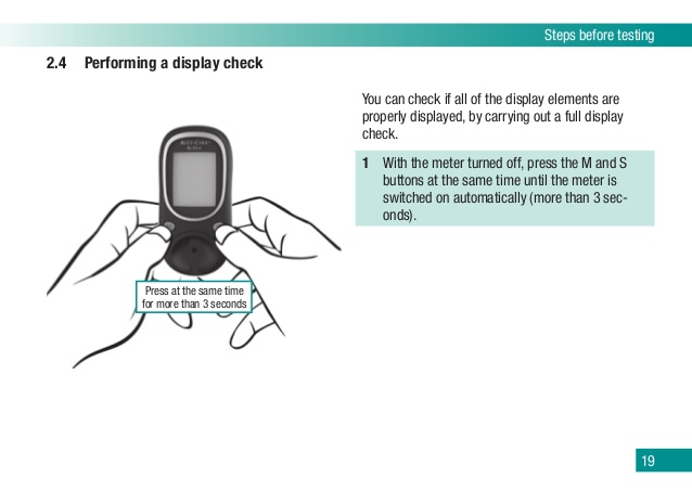 Accu chek glucometer cleaning instructions
